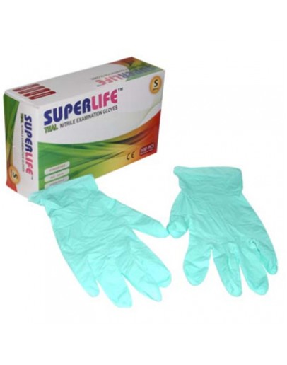 Nitrile Examination Gloves Teal