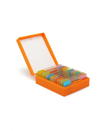 BOX OBJECT GLASS '25 ORANGE  BH