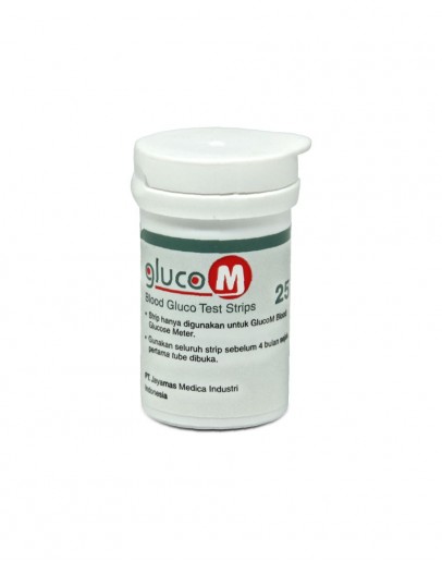 GLUCO M STRIP ISI 25