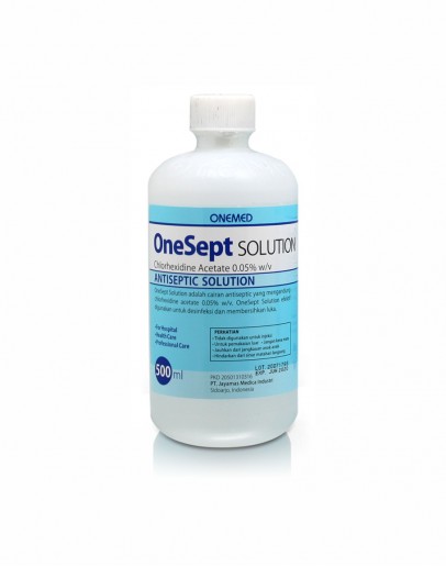 ONE SEPT  SOL 500 ML ( CHLORHEXIDINE 0.05 % )  BH