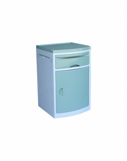 BED SIDE CABINET ABS GREEN INDOMED BH