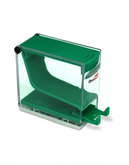 DENTAL COTTON ROLL DISPENSER GREEN BH