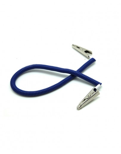 CLIP DENTAL BIB COIL CHAIN BIRU BH