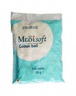 Kapas Bola Medisoft isi 120pcs