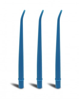 SURGICAL ASPIRATOR TIP BLUE ISI 25