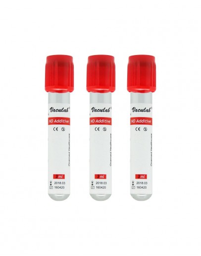 VACULAB GEL & CLOT ACTV 3 ML 100 PCS