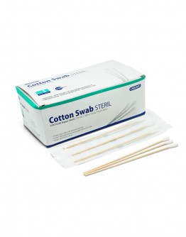 COTTON SWAB STERIL (S) (3MM) OM 100 BH