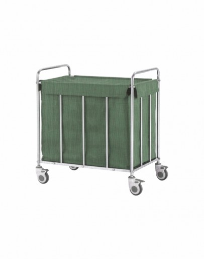 LAUNDRY TROLLEY SS INDOMED